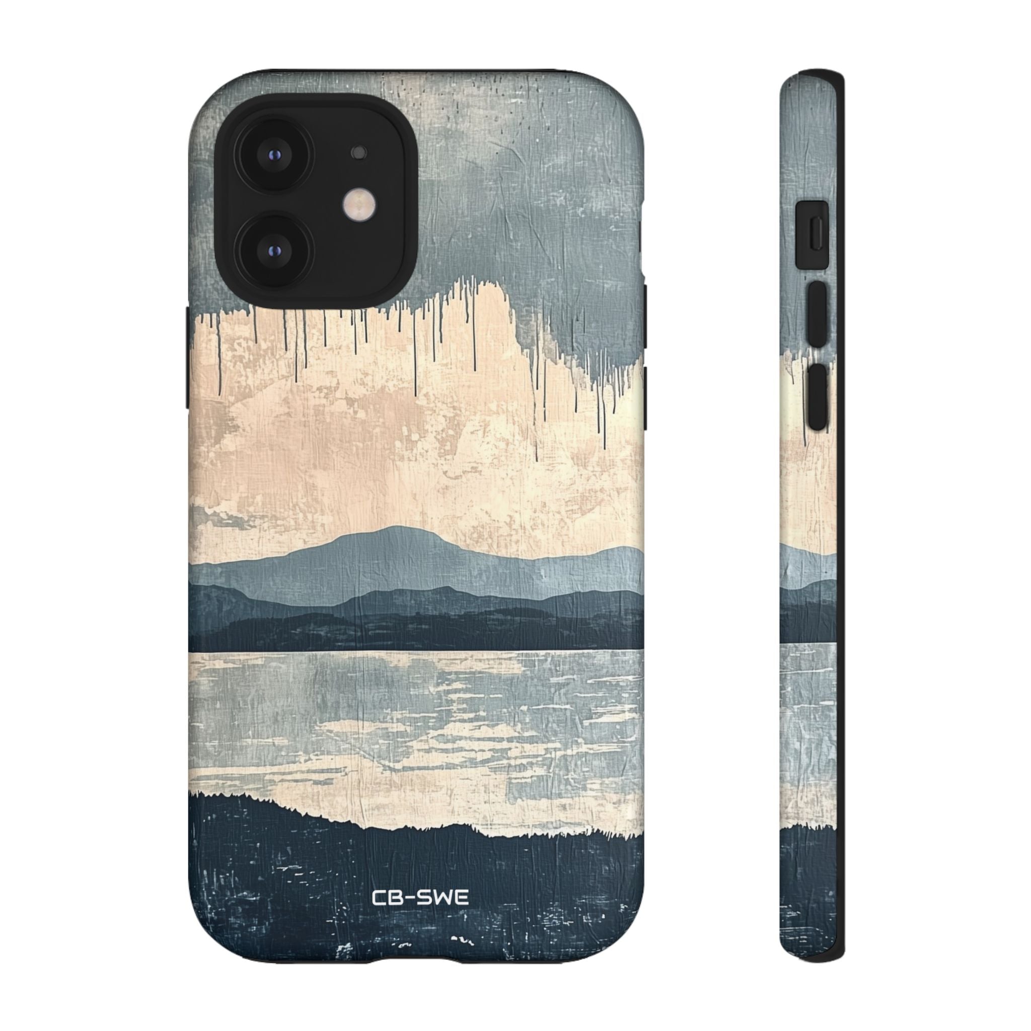 Water Mirrors Mountains - iPhone Case