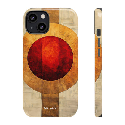 Warm Circles Embrace - iPhone Case