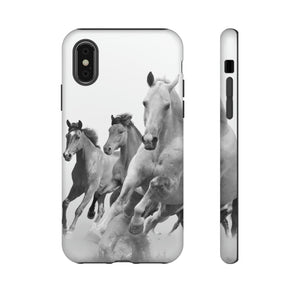 Galloping Horses - Protective Phone Case