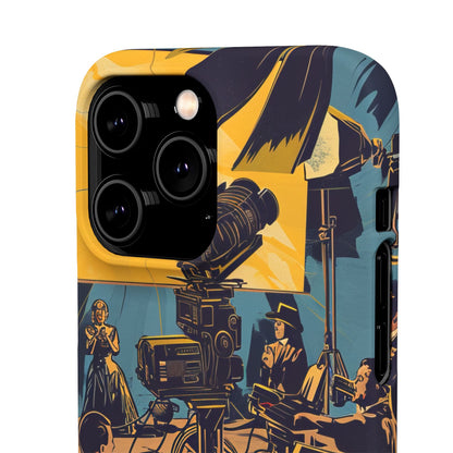 Golden Era Cinematic Spotlight iPhone 14 - Slim Phone Case