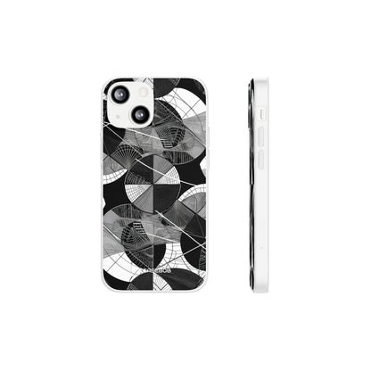 Geometric Elegance | Flexible Phone Case for iPhone