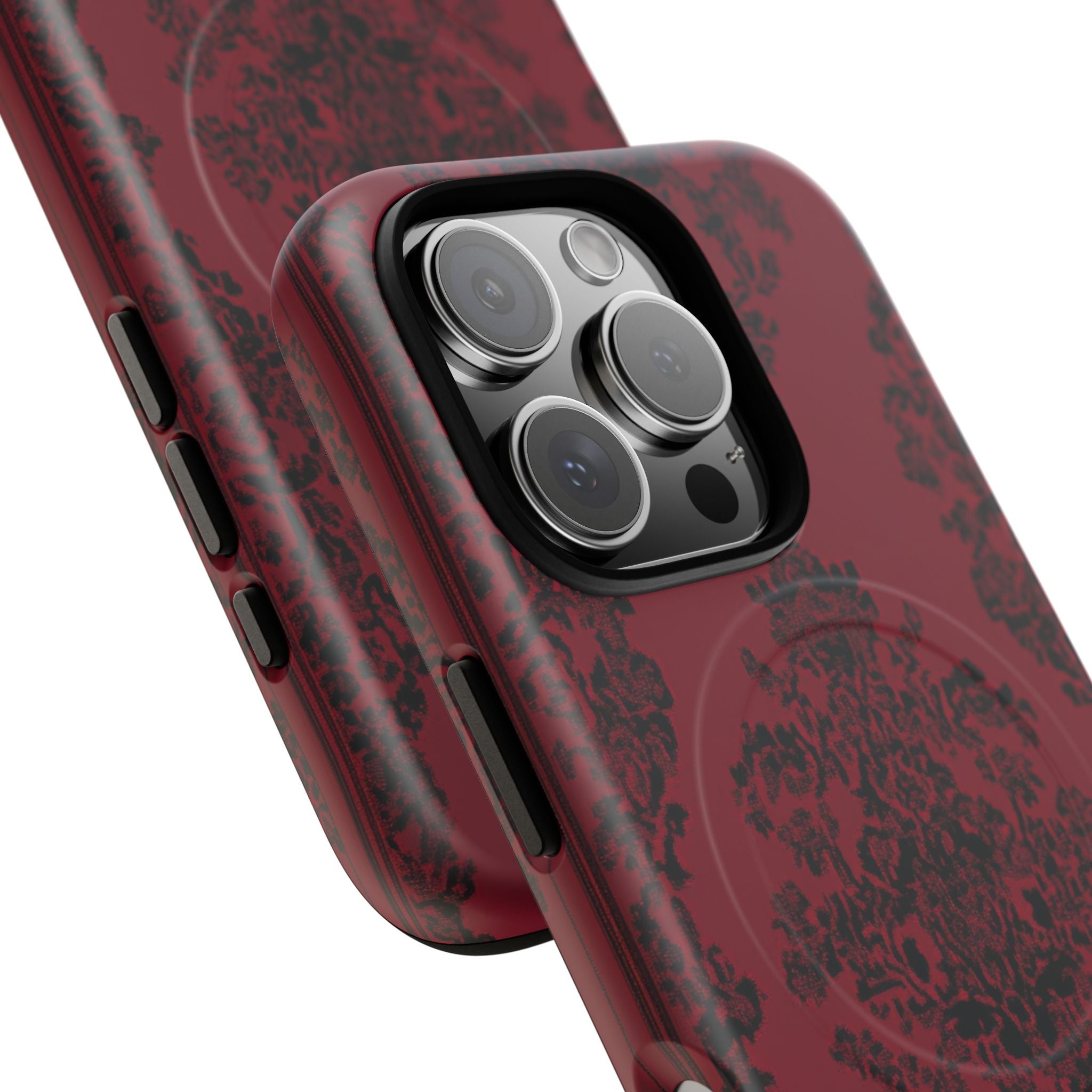 Gothic Crimson Elegance iPhone 16 | Tough+ Phone Case