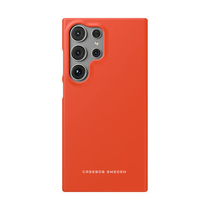 Orange Red Samsung S24 - Slim Phone Case