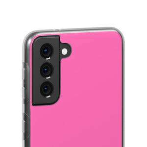 Hot Pink | Handyhülle für Samsung (Flexible Hülle) 