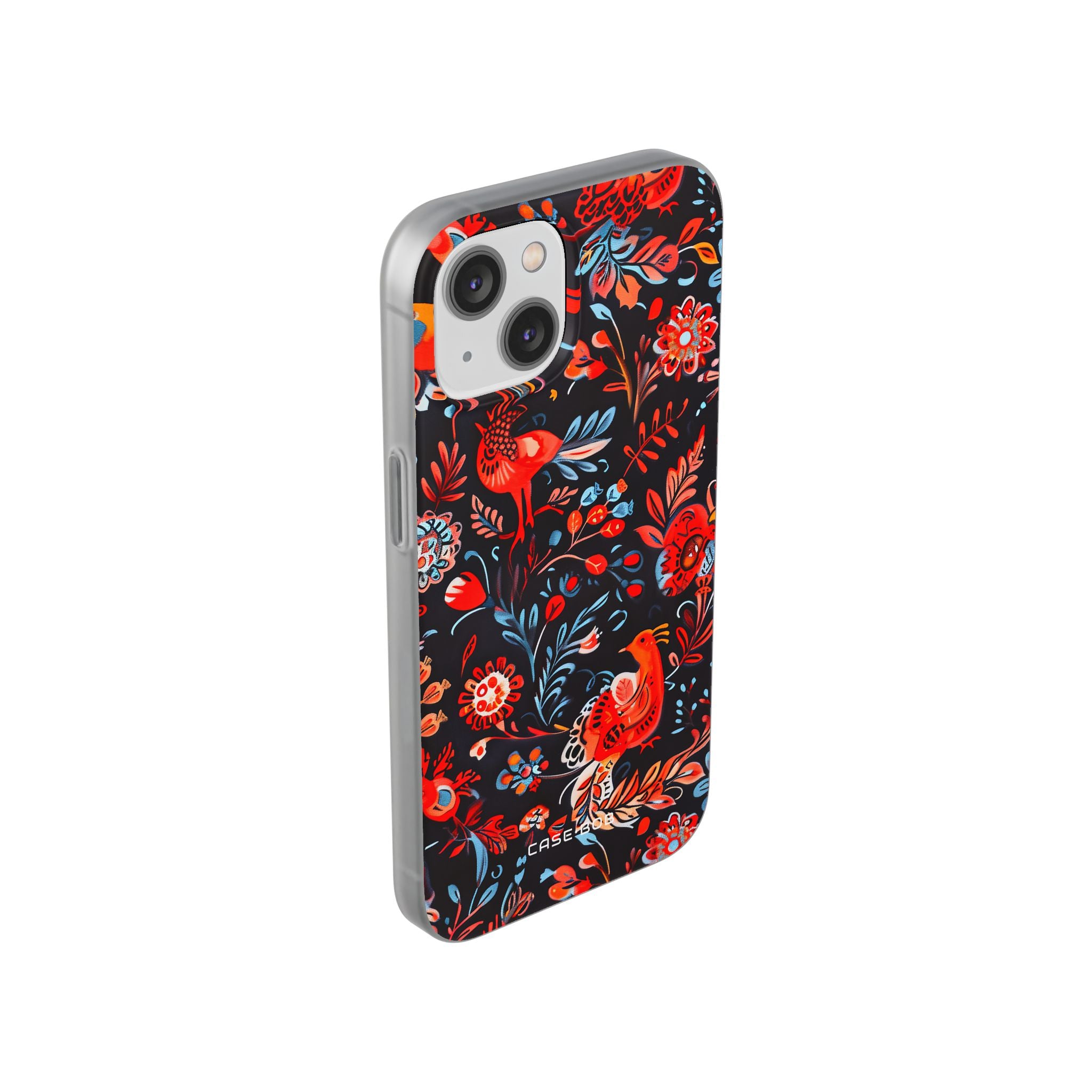 Vivid Birdscape iPhone 14 Case - Soft