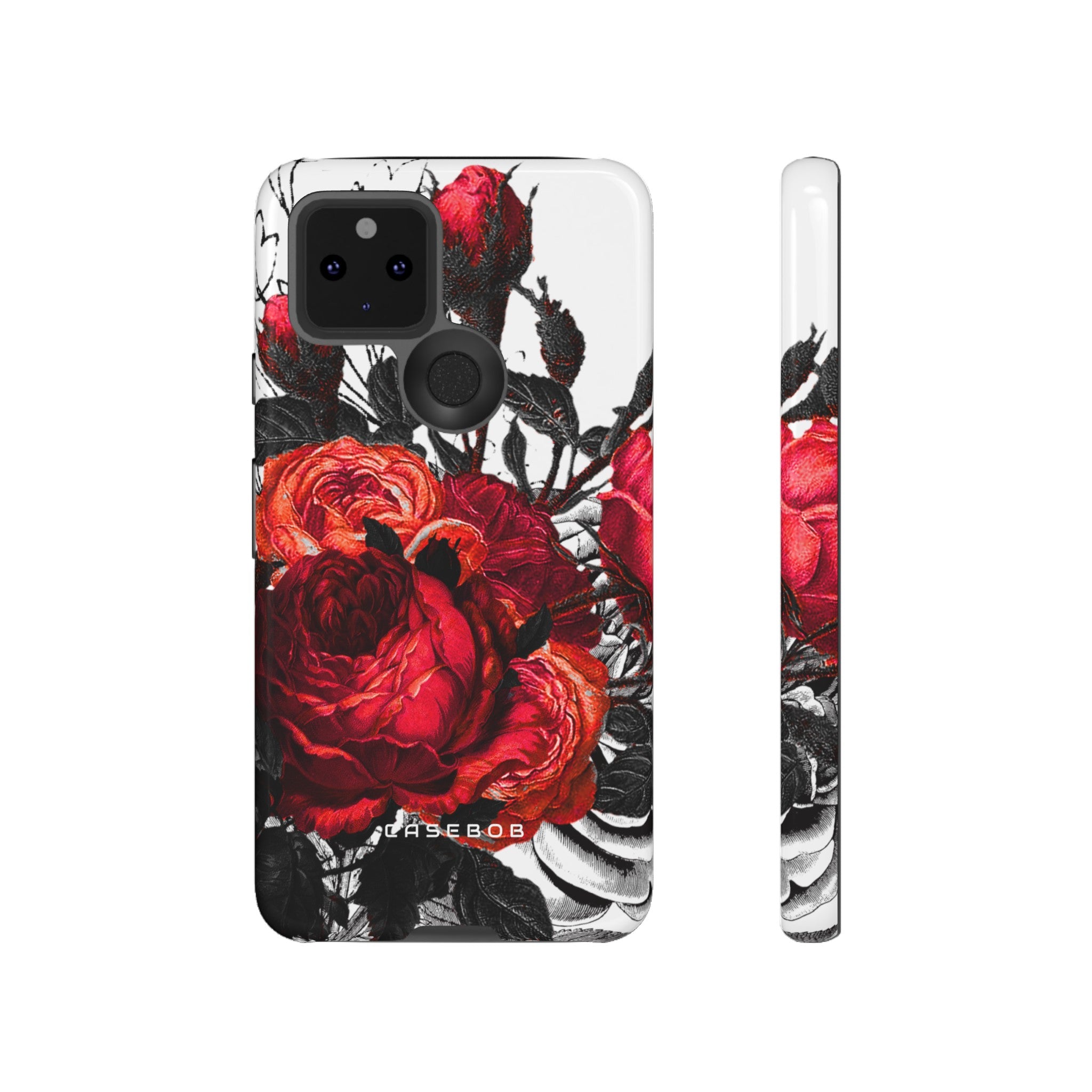 Serarose Gothic Flower - Protective Phone Case