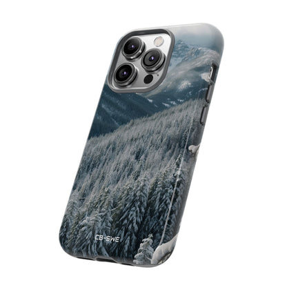 Snow Covers Peaks - iPhone Case