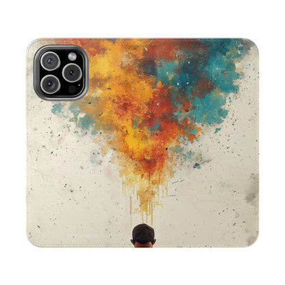 Meditative Ember - iPhone 16 Max Case - Wallet