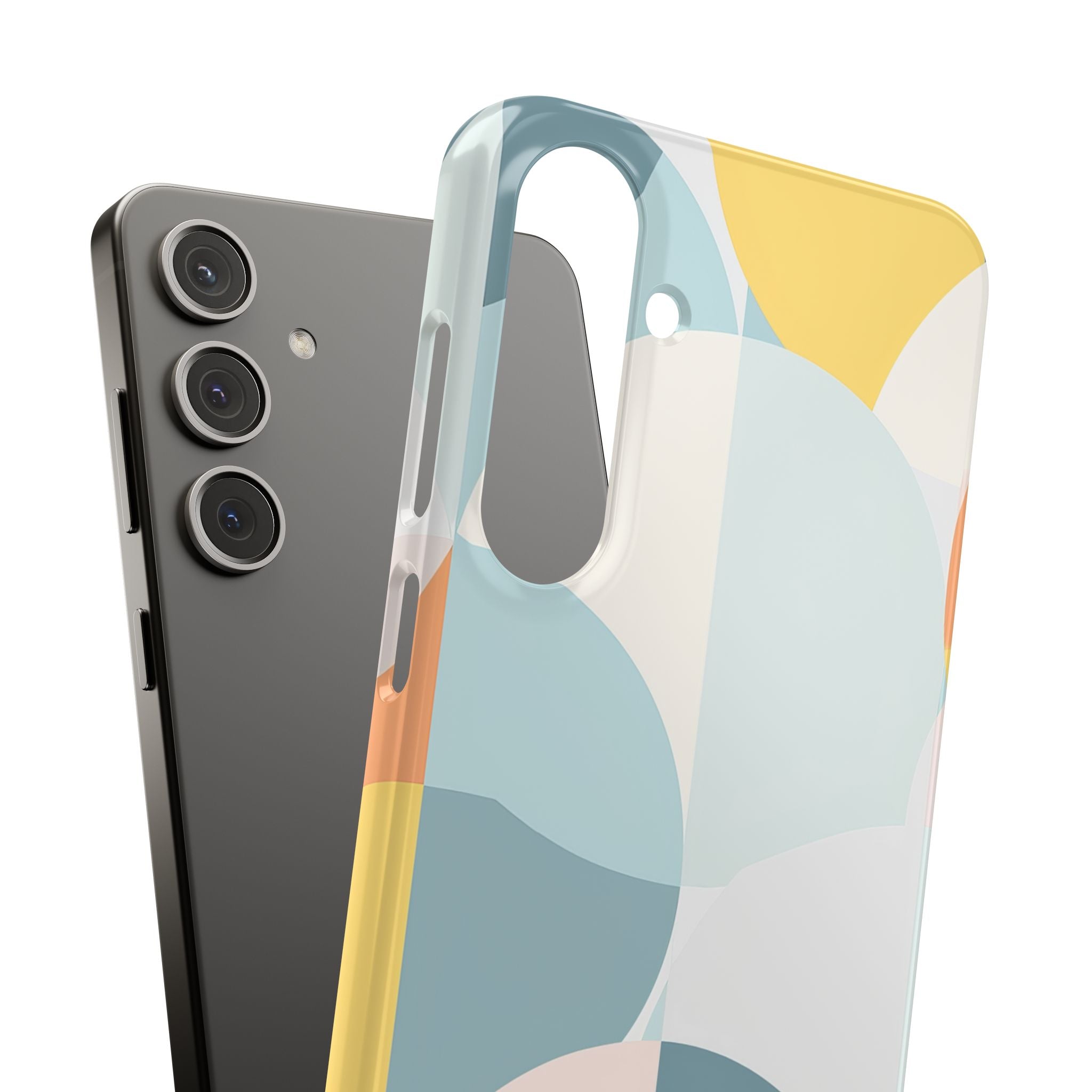 Abstract Geometric Calm - Slim Samsung S24 Phone Case