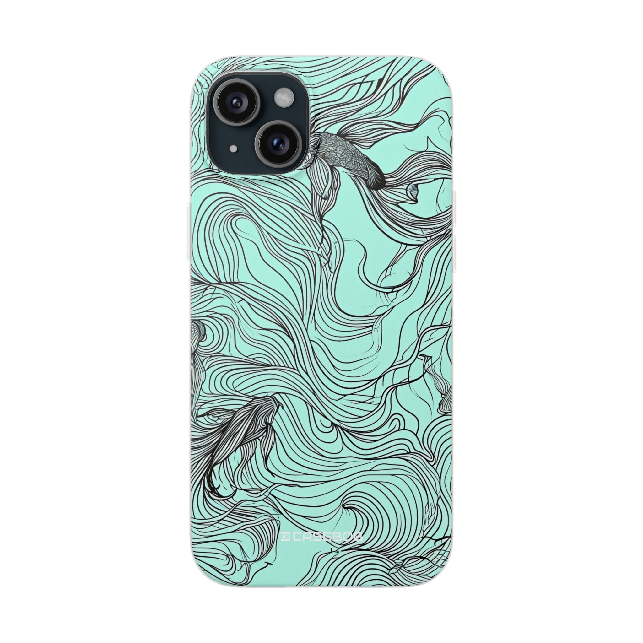 Aqua Serenity | Flexible Phone Case for iPhone