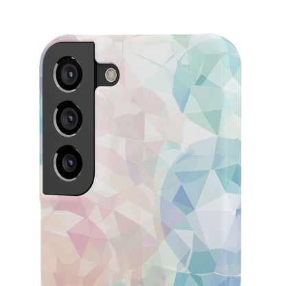 Pastel Geometry Background - Slim Samsung S22 Phone Case