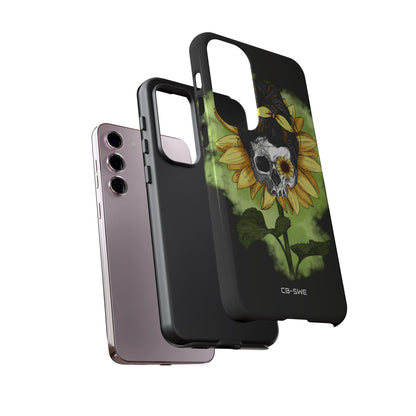 Sunflower Skull Fusion - Samsung Case