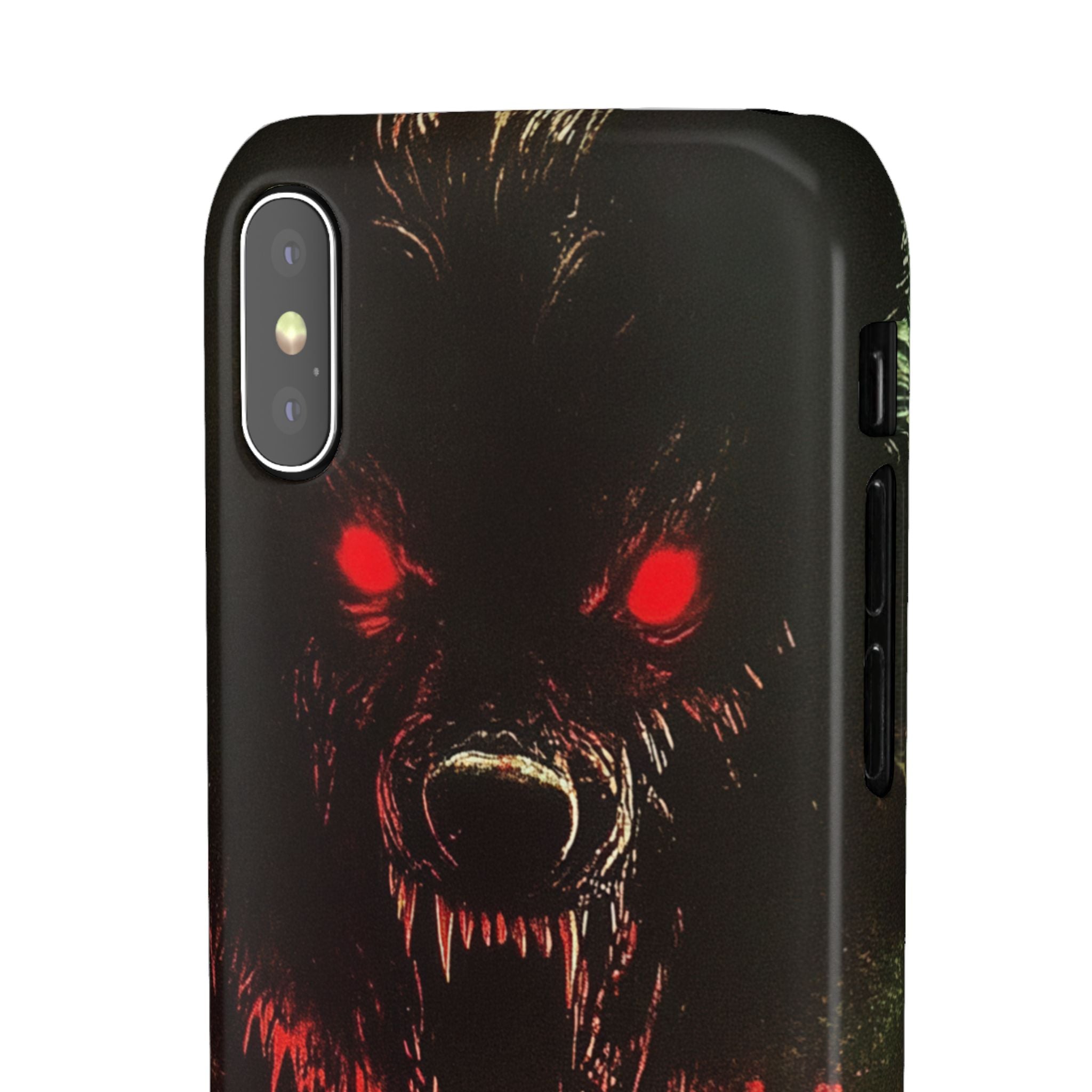 Bloodmoon Wolf's Lament  iPhone X - Slim Phone Case