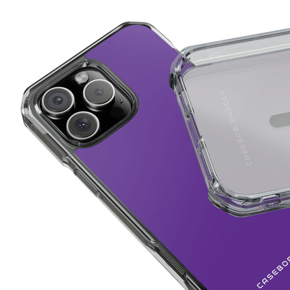 Mystic Purple Aesthetic iPhone 16 - Clear Impact Phone Case