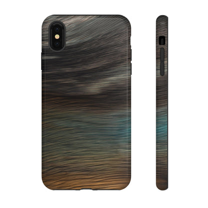 Brush Strokes Ink Art iPhone Case (Protective) iPhone XS MAX Glossy Phone Case