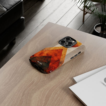 Sun Embraces Mountains - iPhone Case