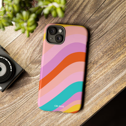 Fluid Color Waves - iPhone Case