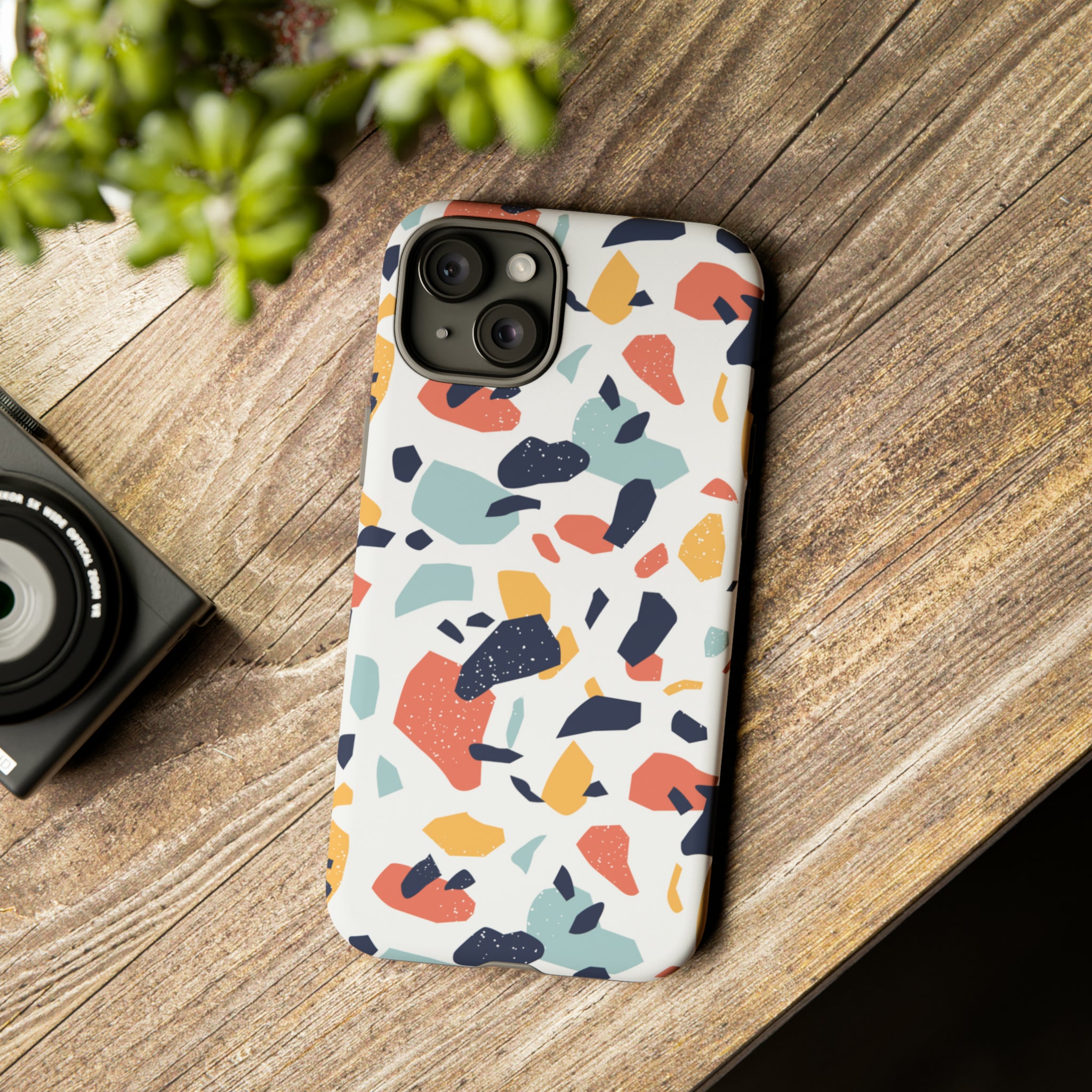 Terrazzo Colorful - Protective Phone Case