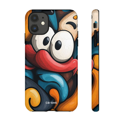 Whimsical Eyes Dance - iPhone Case