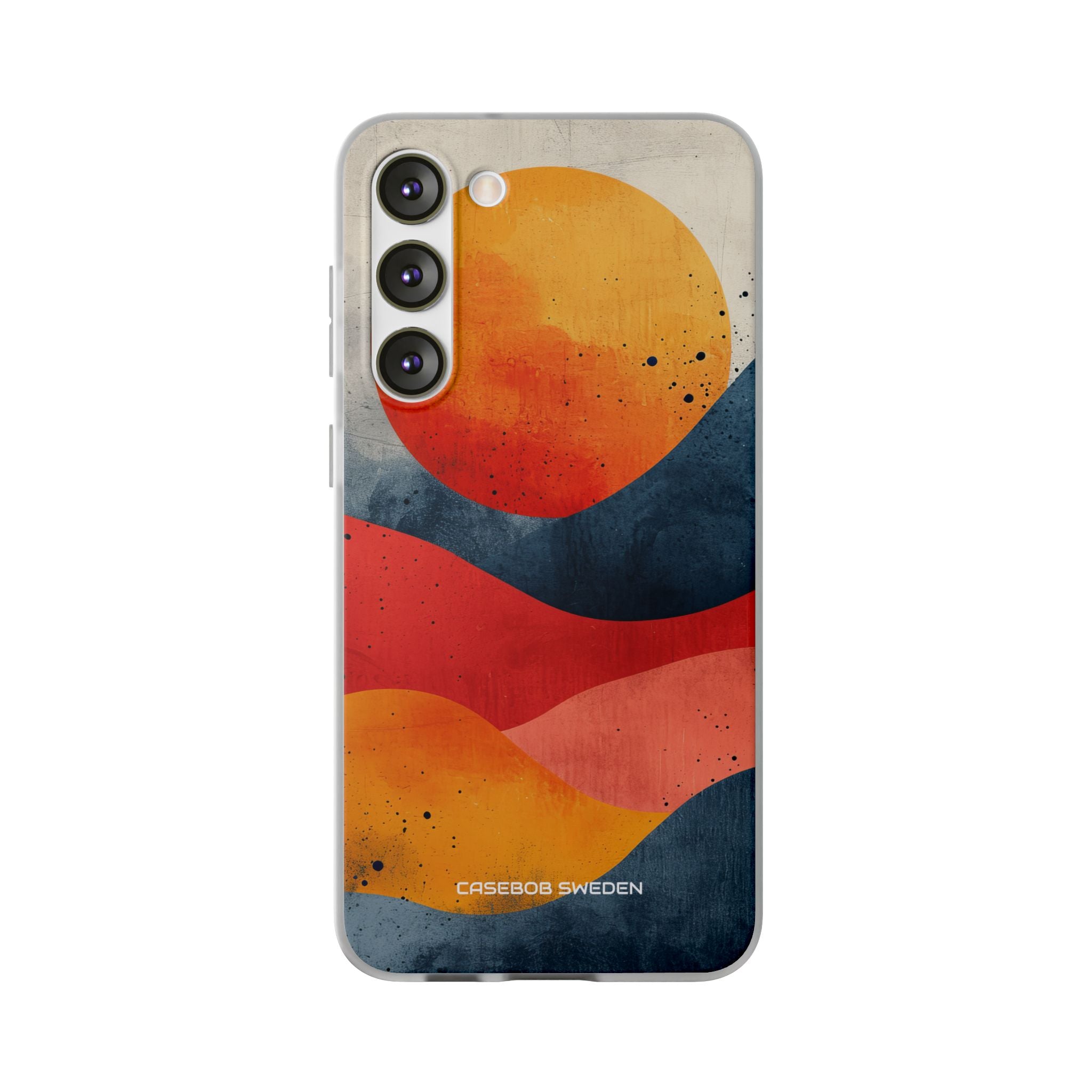 Sunburst Waves - Flexi Samsung S23 Phone Case