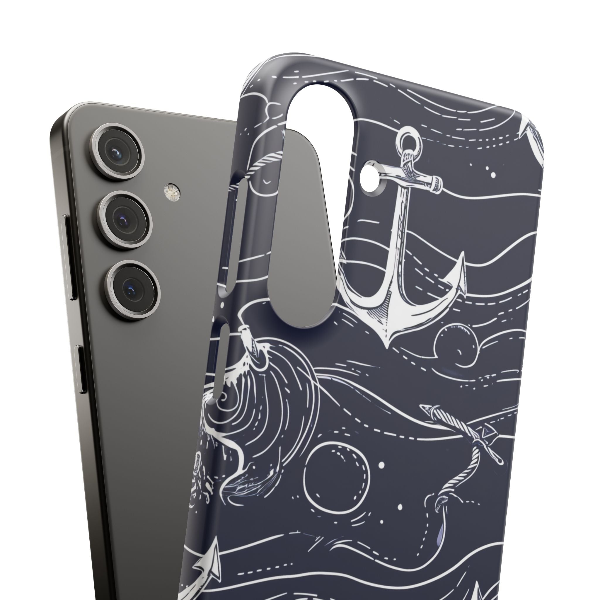 Gradient Anchorflow Waves Samsung S24 - Slim Phone Case