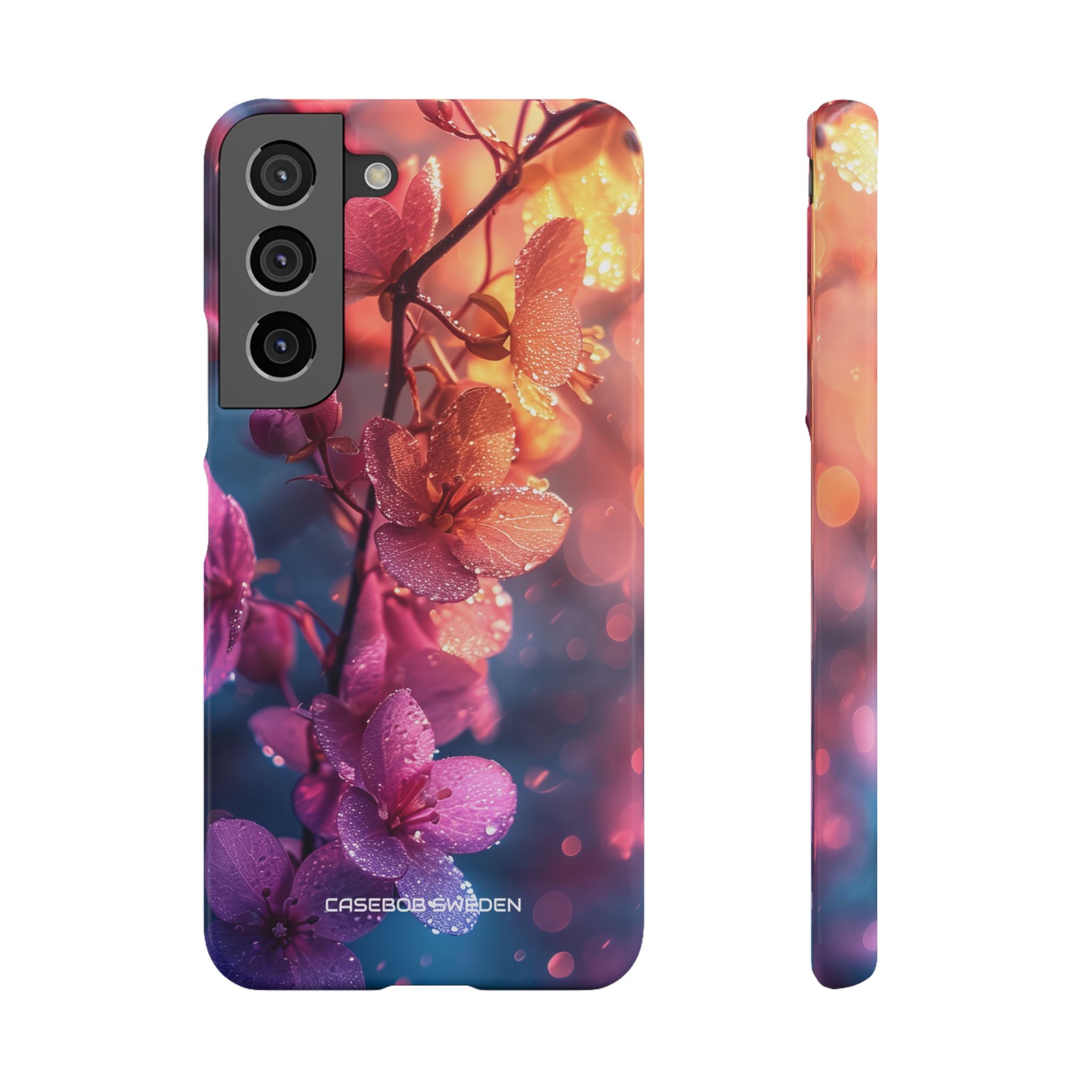 Pink Bloom Serenity - Slim Samsung S22 Phone Case