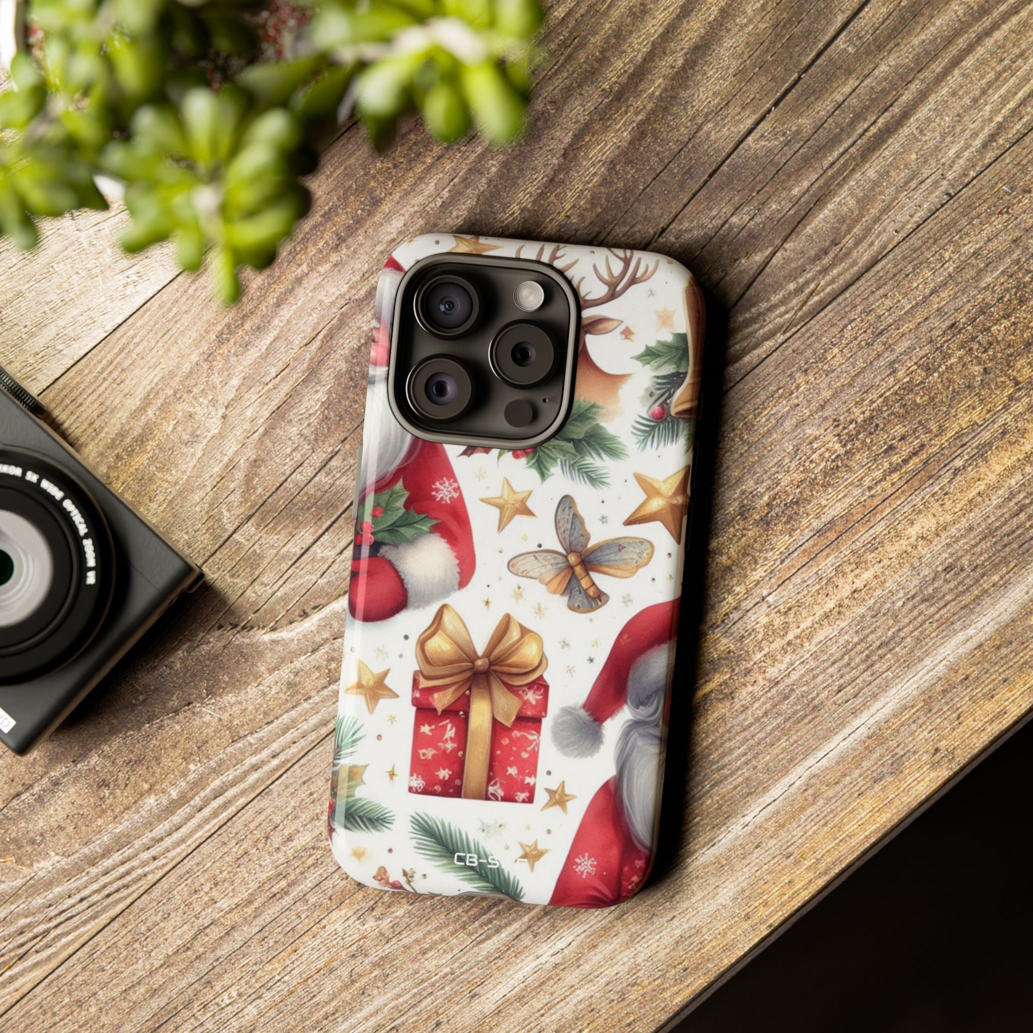 Joyful Santa Delivers - iPhone Case