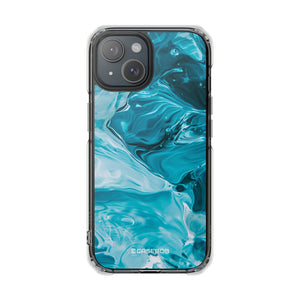 Turquoise Pantone  | Phone Case for iPhone (Clear Impact Case - Magnetic)