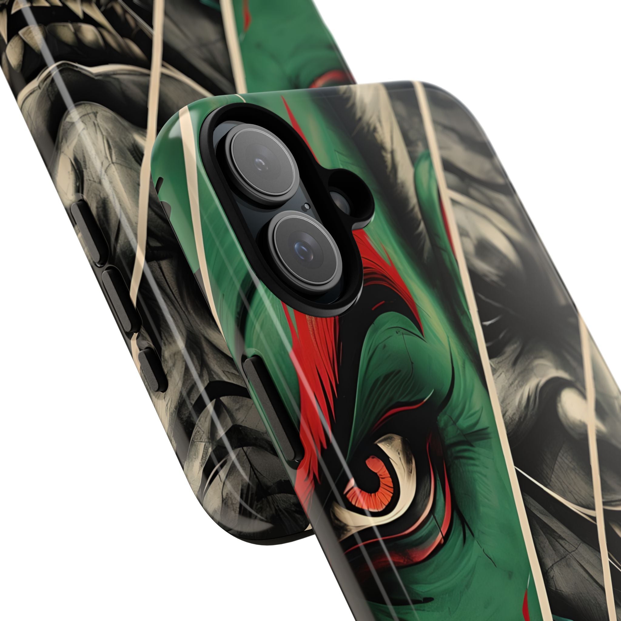 Demonic Panels Clash - iPhone Case