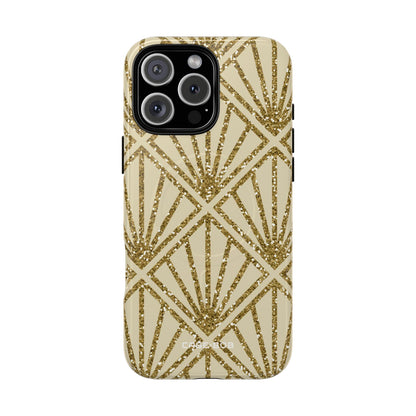 Gold Diamond Radiance iPhone 16 Pro Max Case - Tough+