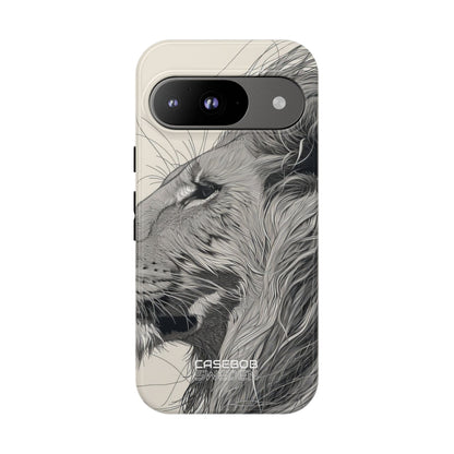 Majestic Lion Profile Google Pixel 9 - Tough