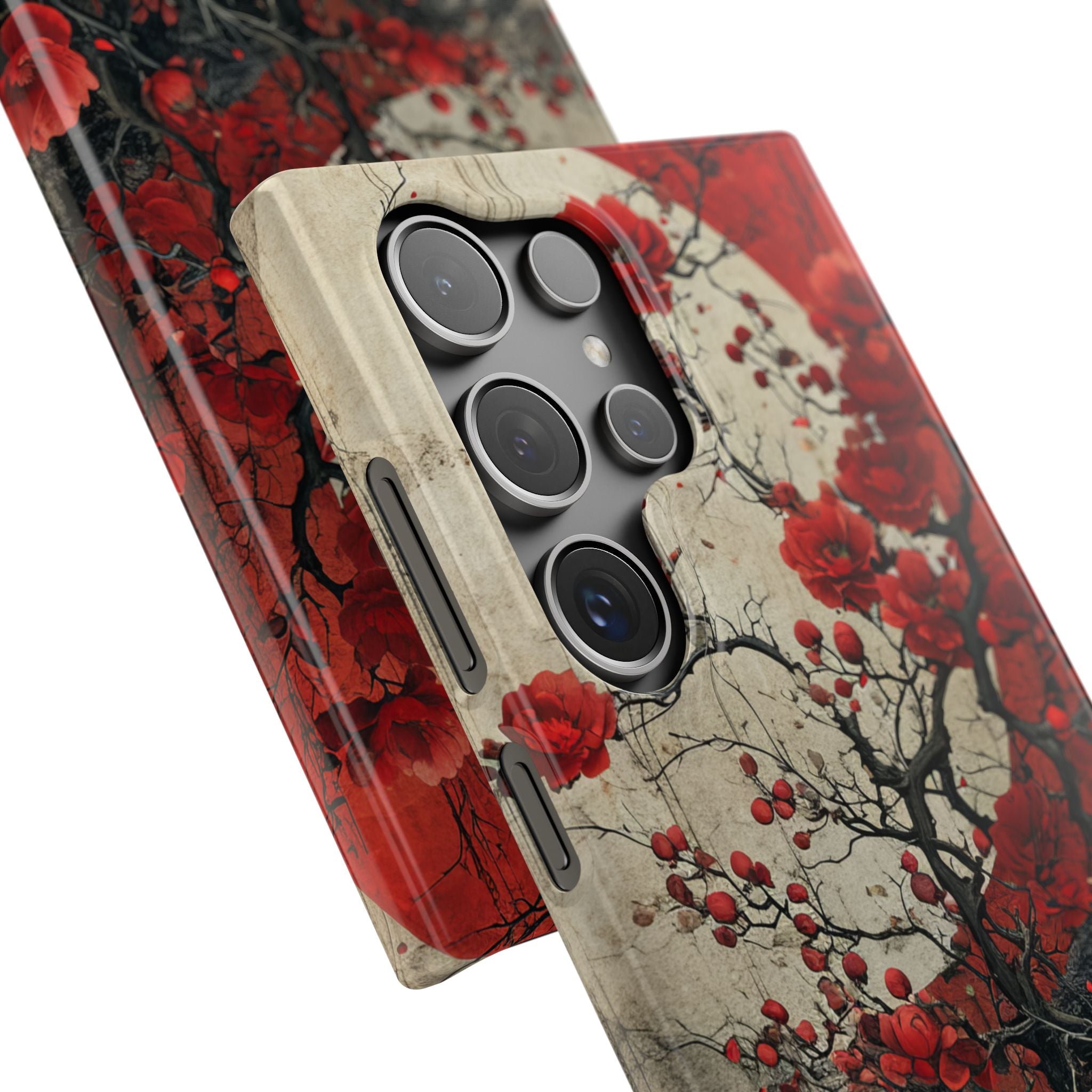 Zen Blossoms in Moonlight Samsung S24 - Slim Phone Case