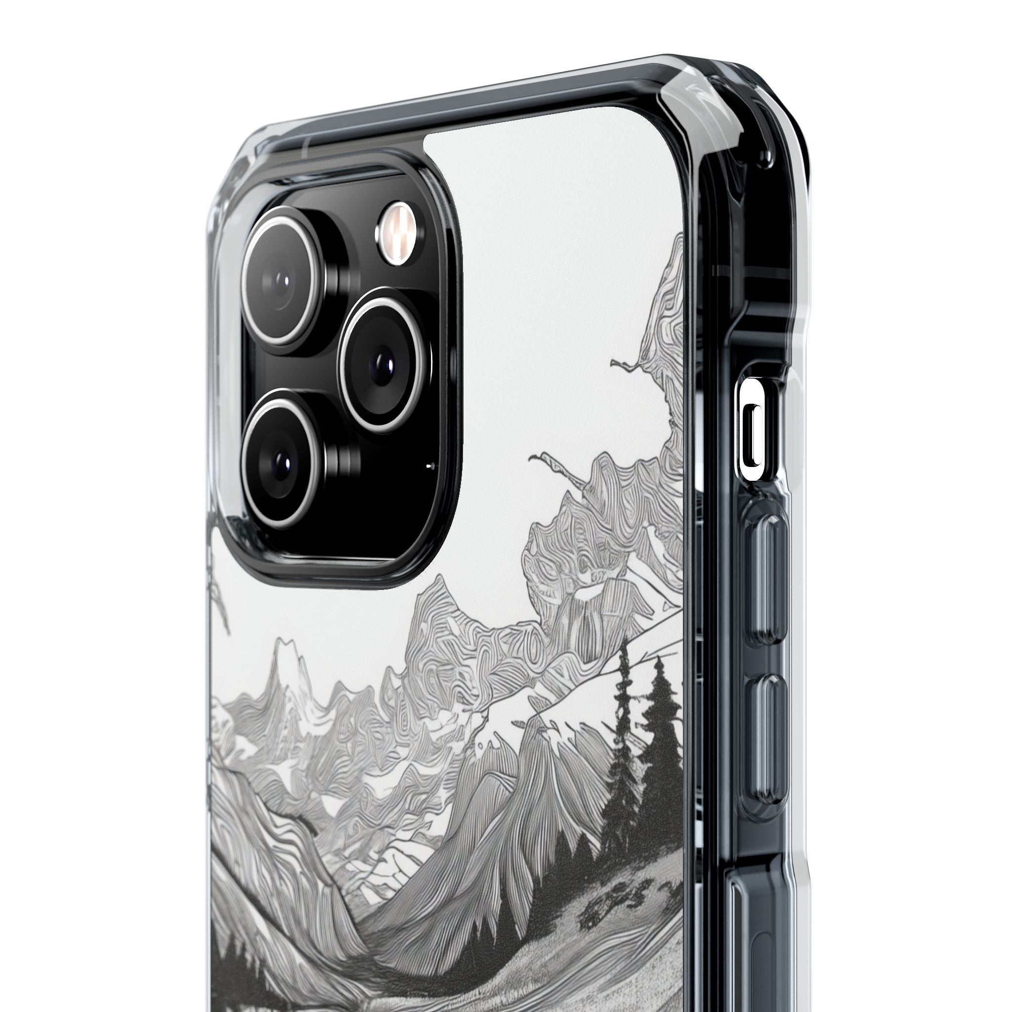 Monochrome Serenity - Phone Case for iPhone