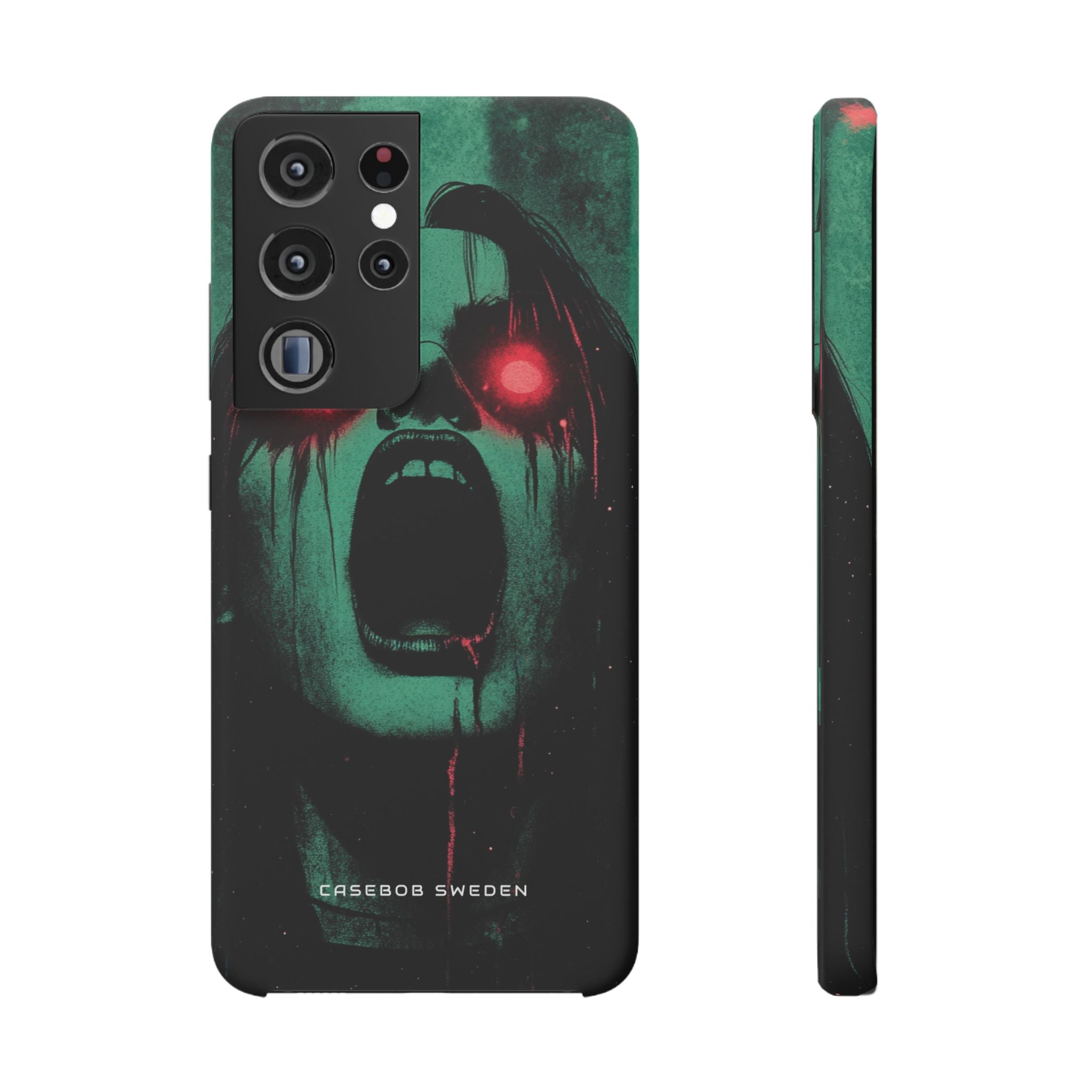 Haunting Glow of Gothic Eyes Samsung S21 - Slim Phone Case