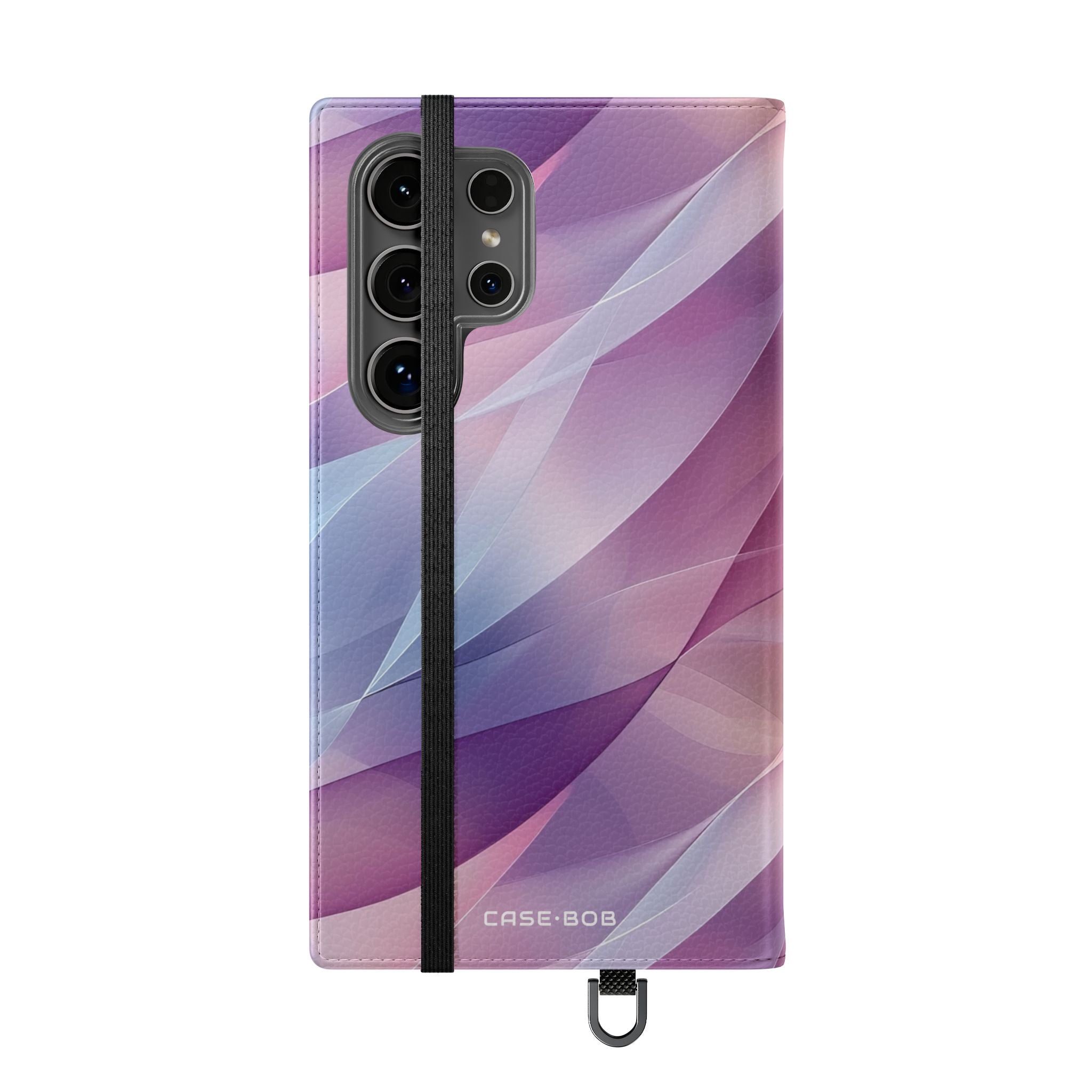 Pink Leafwave - Samsung S24 Ultra Case - Lompakkokotelo