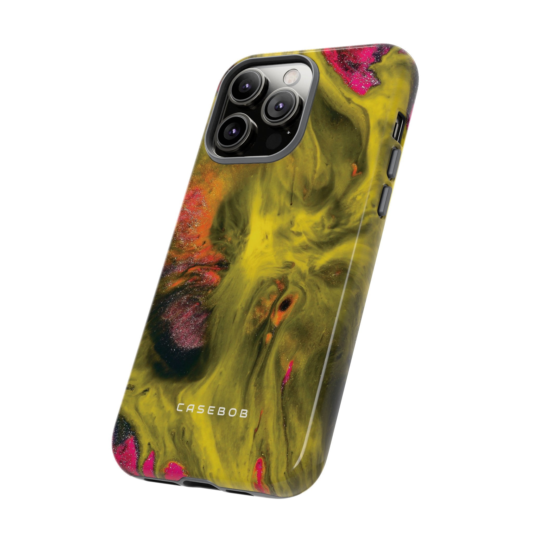 Yellow Ink Art - Protective Phone Case