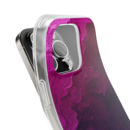 Violet Swirl iPhone 16 Pro Case - Soft