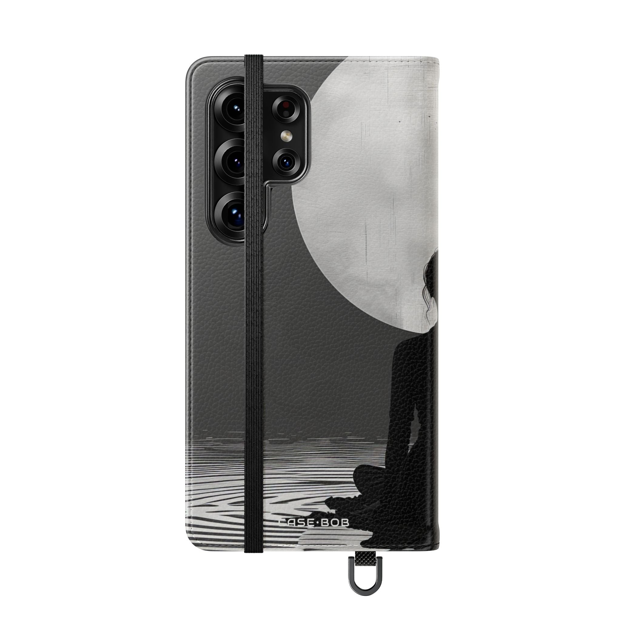 Kuunvalossa hiljaisuus - Samsung S25 Ultra Case - lompakkotyyppinen