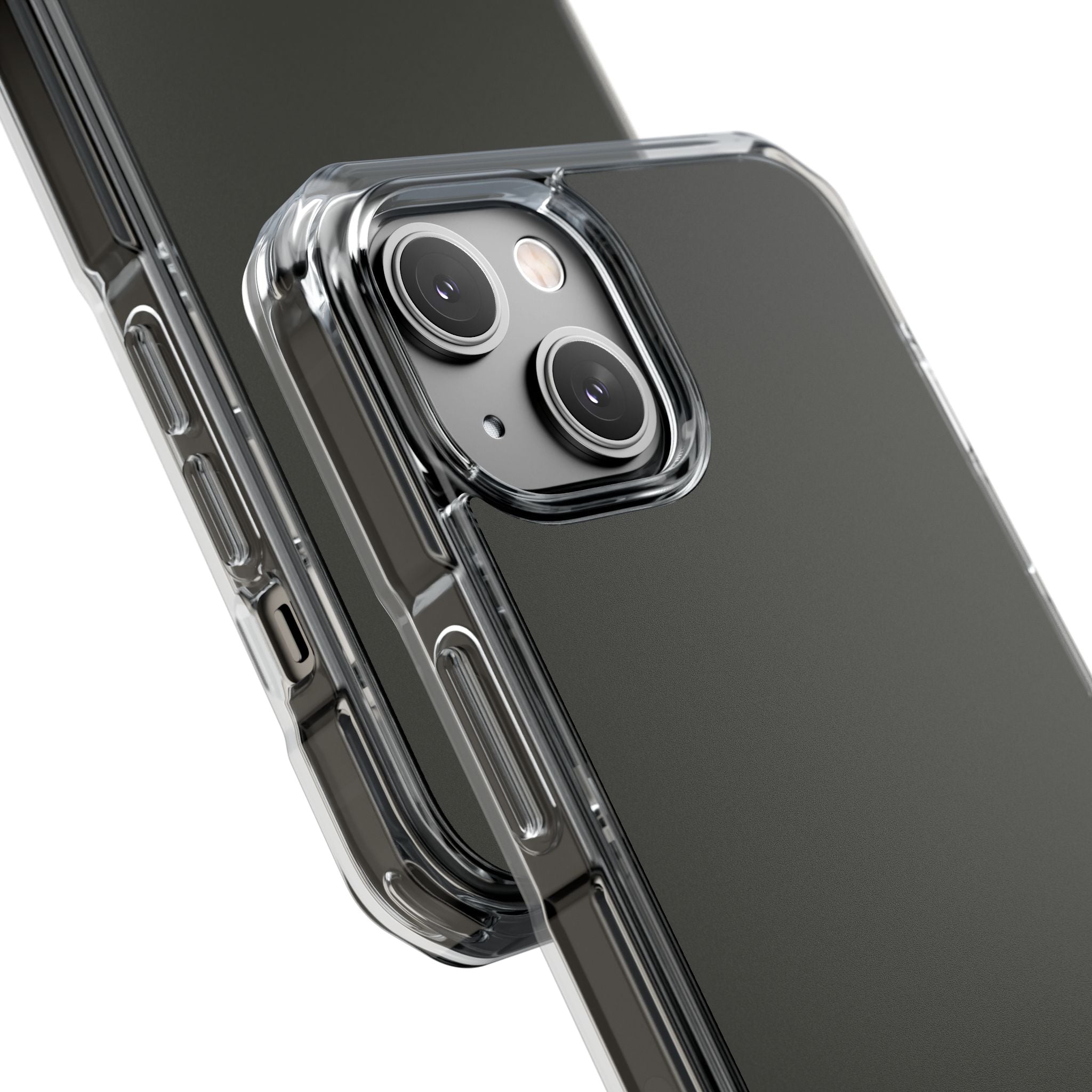 Black Olive - Clear Impact Case for iPhone