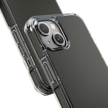 Black Olive - Clear Impact Case for iPhone