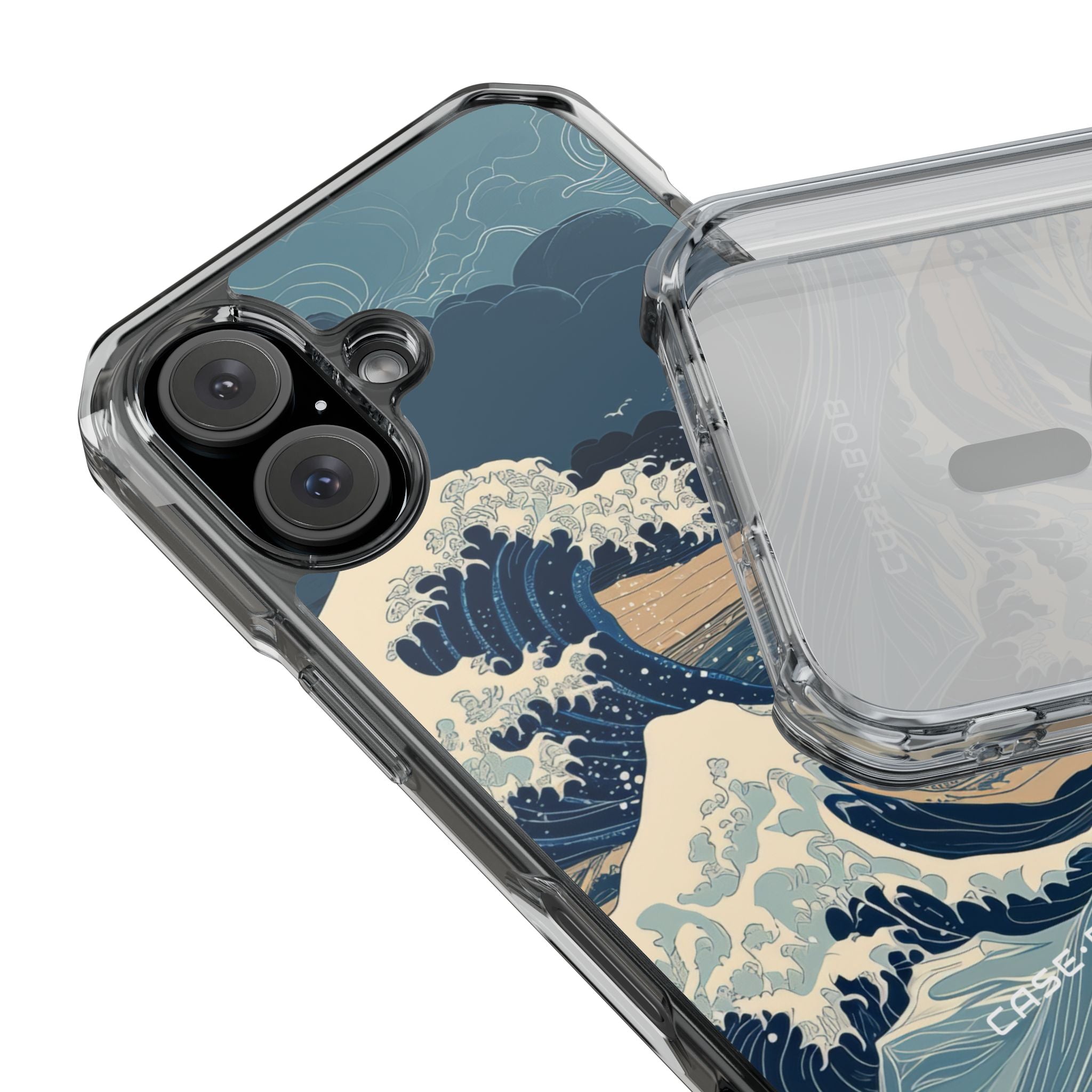 Cresting Blue Wave iPhone 15 Case - Impact