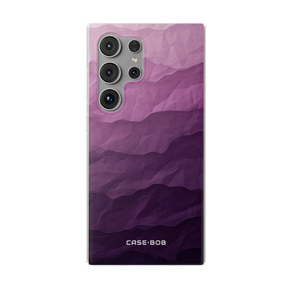 Purple Wave Layers Samsung S24 Ultra Case - Soft