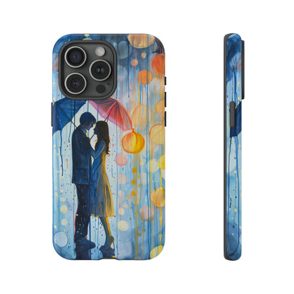 Rainy Day Love Umbrellas - Protective Phone Case