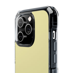 Pale Goldenrod | Handyhülle für iPhone (Clear Impact Case - Magnetisch) 