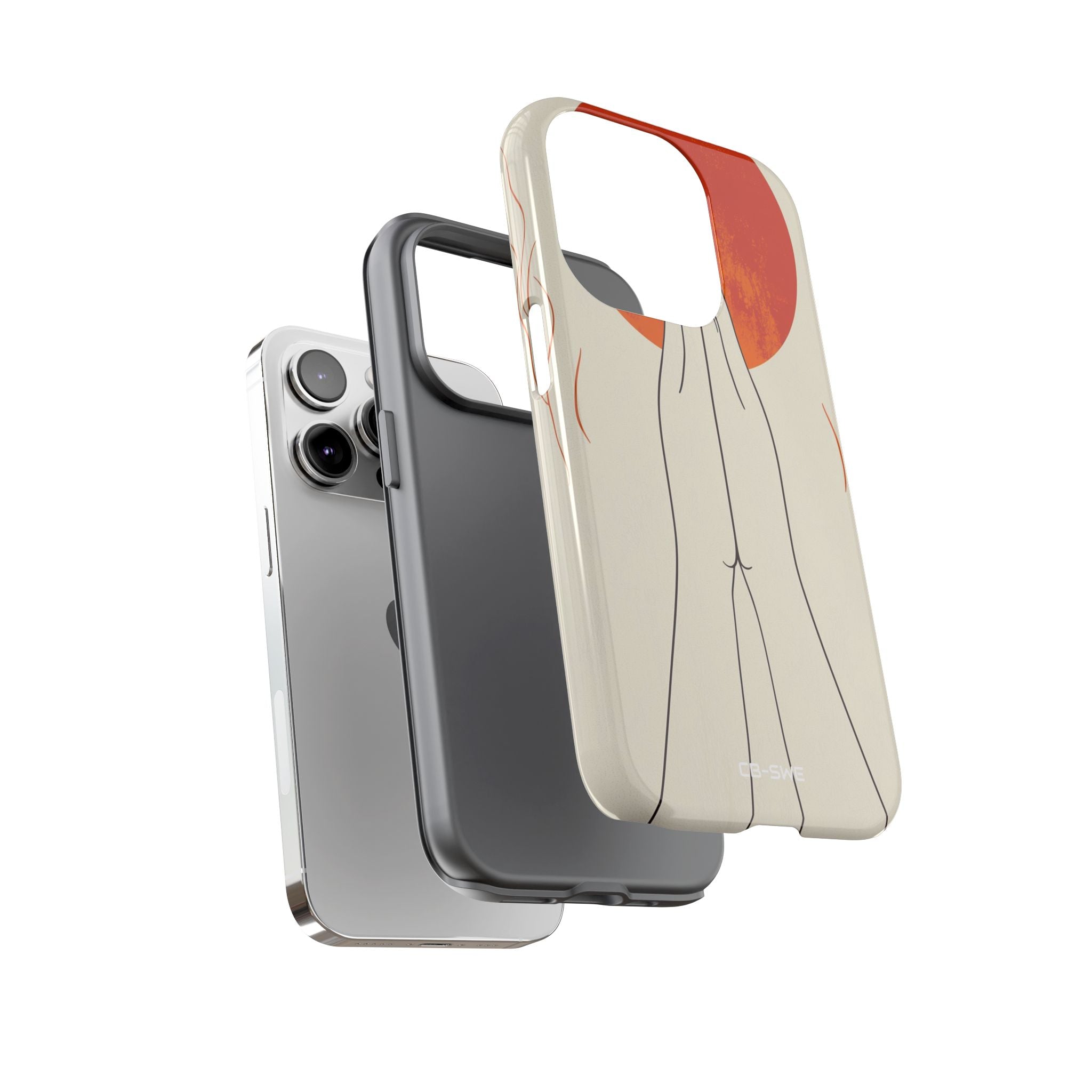 Hands Embrace Sun - iPhone Case