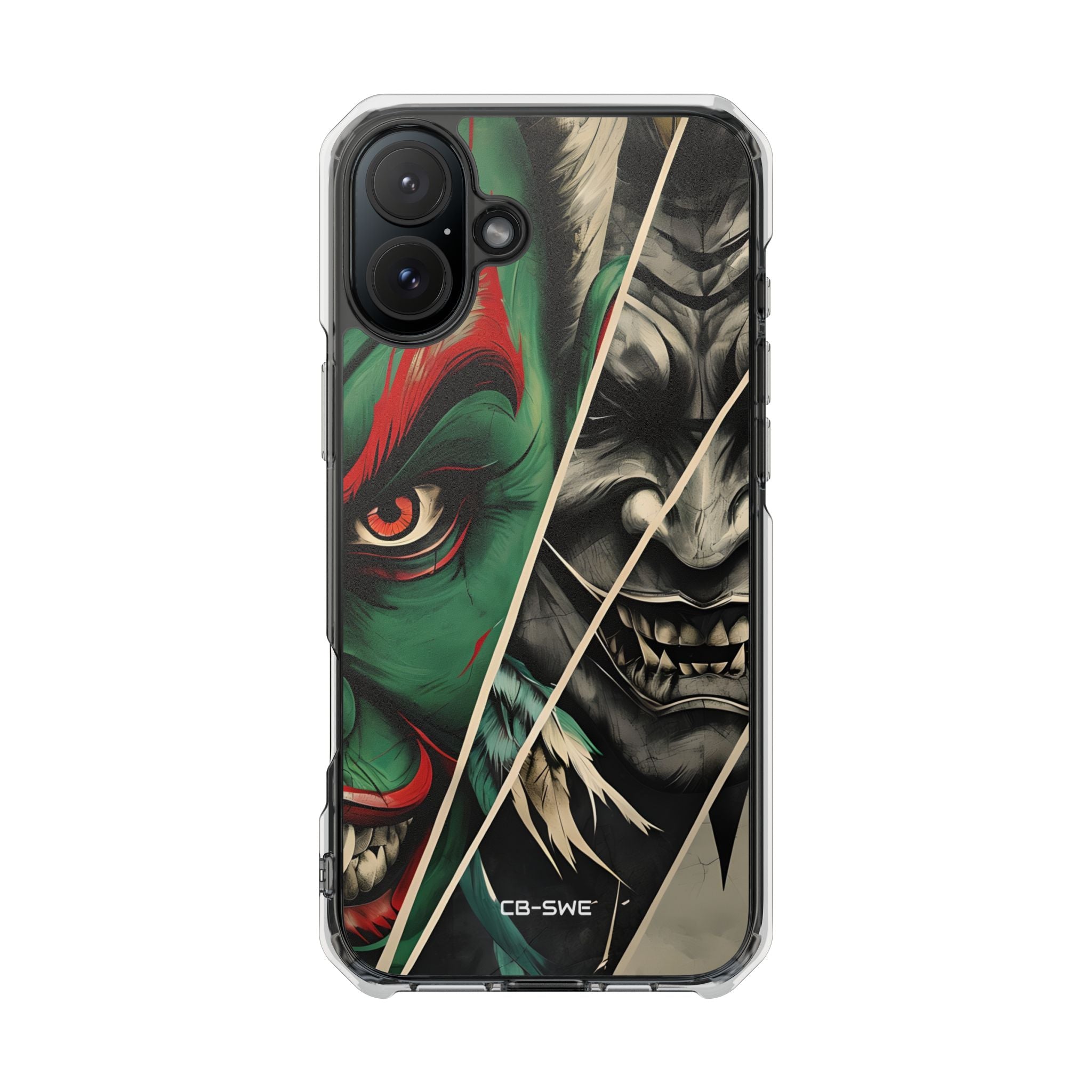 Demonic Panels Clash iPhone Case - Impact