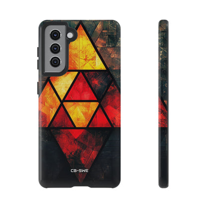 Triangles Illuminate Warmth - Samsung Case