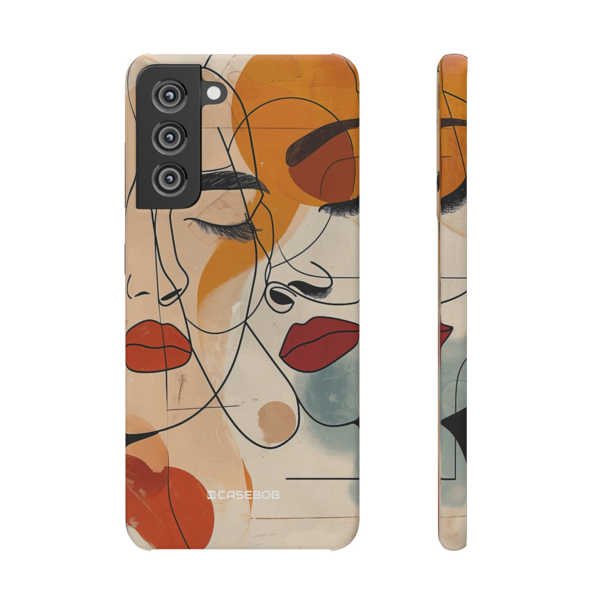 Serene Overlap | Slim Phone Case for Samsung