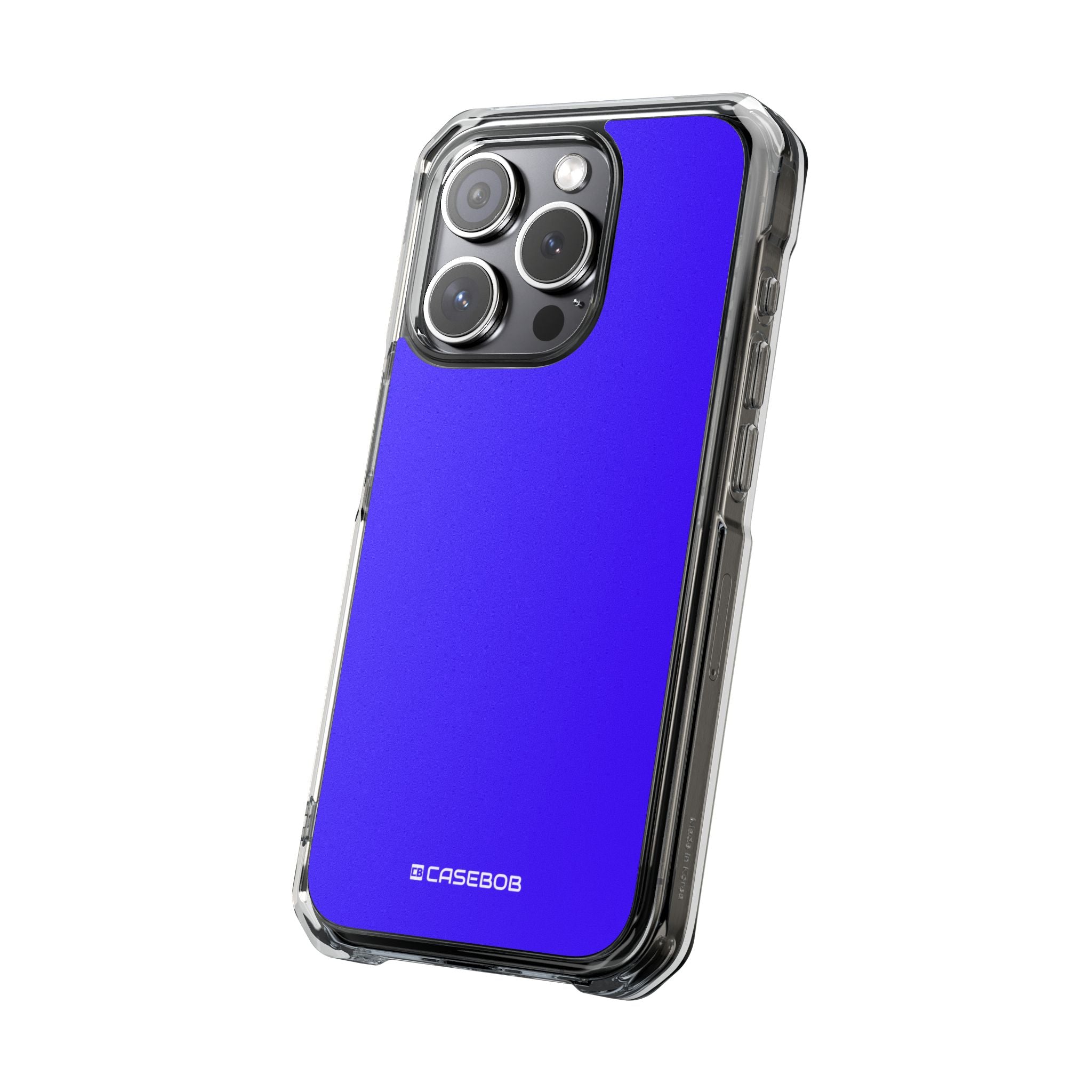 Ultramarine Blue - Clear Impact Case for iPhone