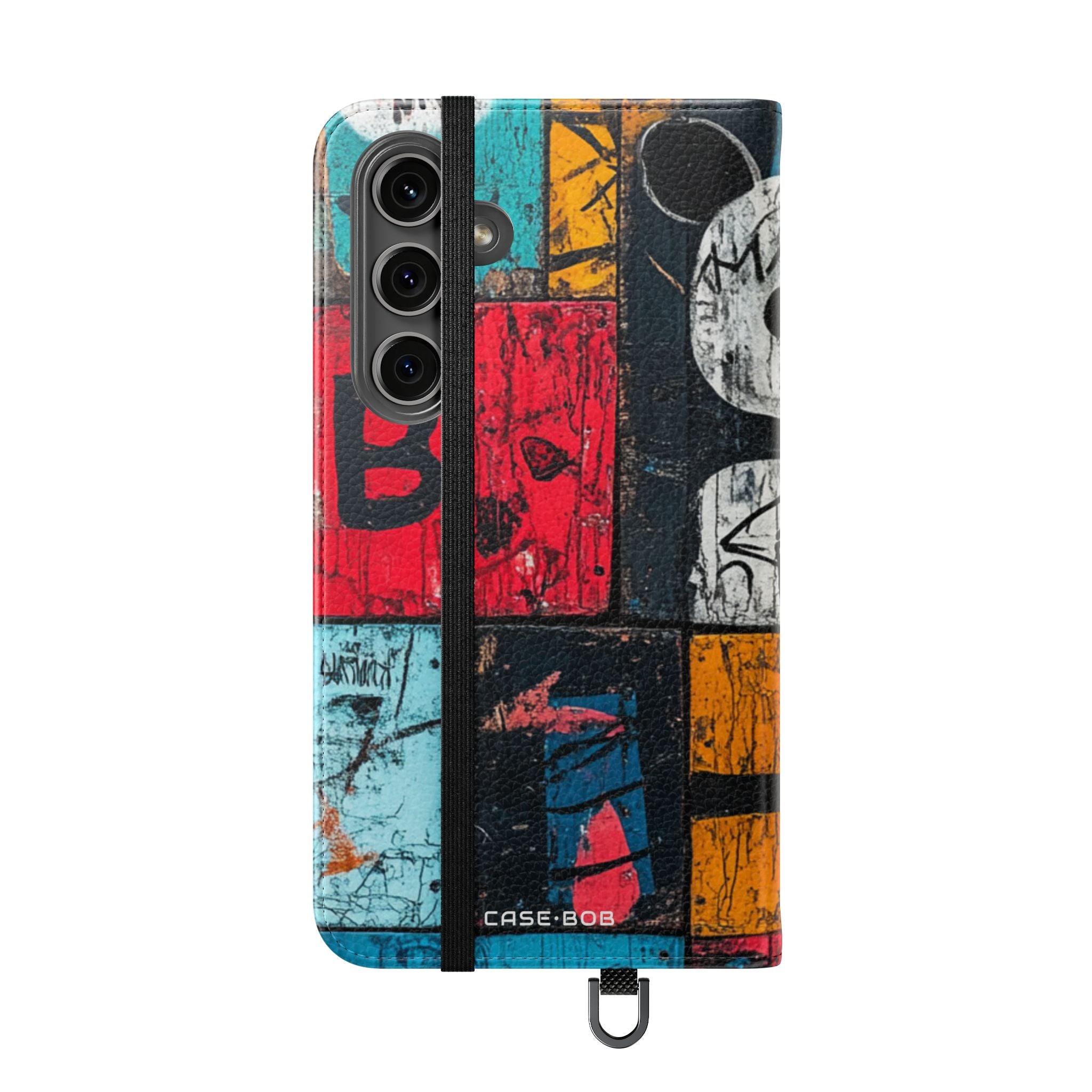 White Orb Graffiti - Samsung S24 Plus Case - Wallet